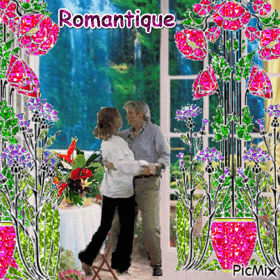Romantique - GIF animé gratuit