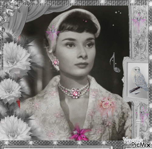 Audrey Hepburn!!! - Ilmainen animoitu GIF
