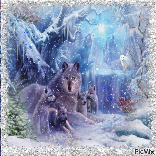 winter magic - Ilmainen animoitu GIF