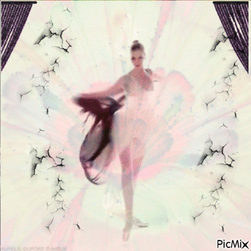 Danseuse - Бесплатный анимированный гифка