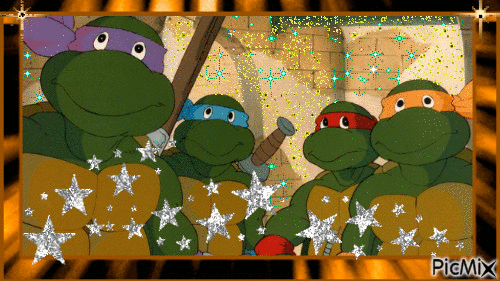 Teenage Mutant Ninja Turtles - 免费动画 GIF
