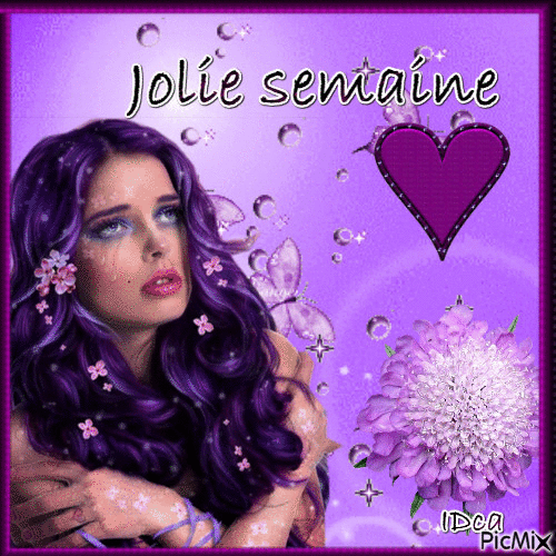 Jolie semaine - Darmowy animowany GIF