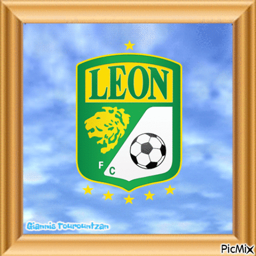 FC LEON - FOOTBALL TEAM - GIF animado gratis