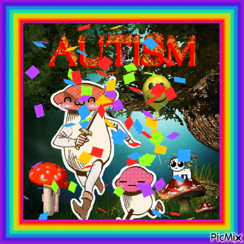 Laios and Chilchuck Autism - GIF animate gratis