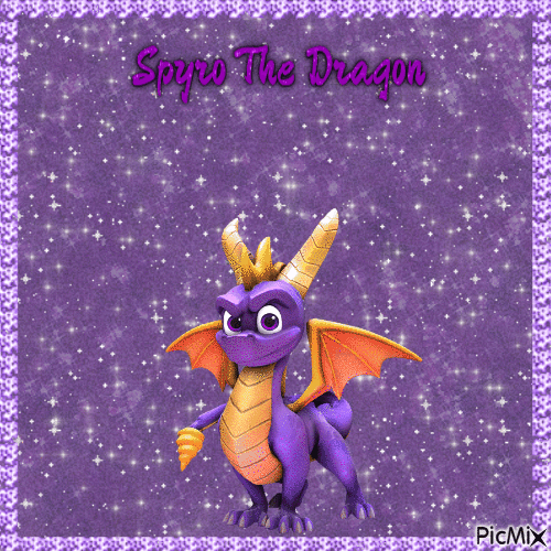 Spyro The Dragon - Gratis geanimeerde GIF