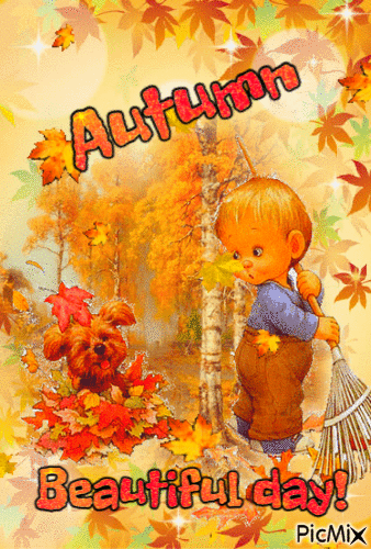 Autumn - GIF animado grátis