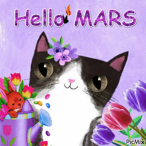 Mars - Animovaný GIF zadarmo