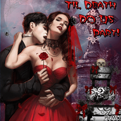 Gothic Wedding - Бесплатный анимированный гифка