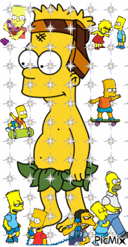 Bart - Darmowy animowany GIF