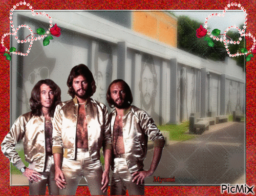 Bee Gees - Free animated GIF
