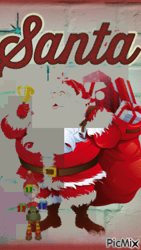 Santa Claus.  🙂🎅 - Gratis animeret GIF