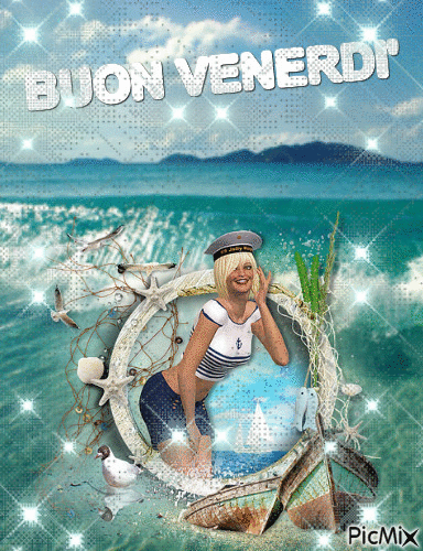 BUON VENERDI' - Zdarma animovaný GIF