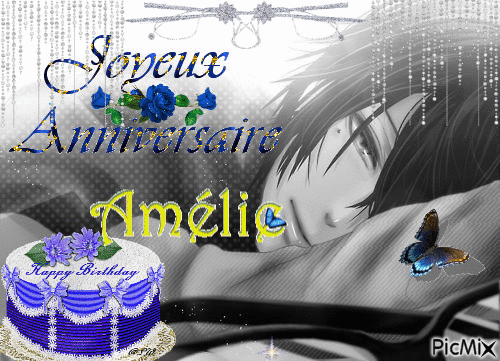 Happy birthday Amé ! (5/11) - Nemokamas animacinis gif