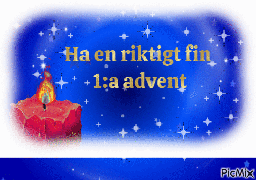 1:a advent - Ingyenes animált GIF
