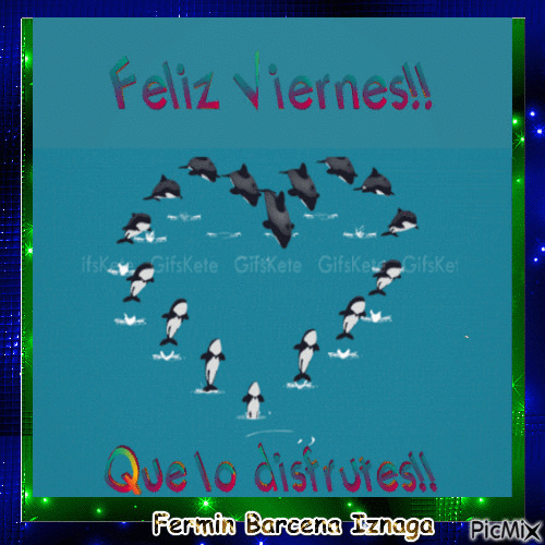Feliz viernes - Бесплатный анимированный гифка
