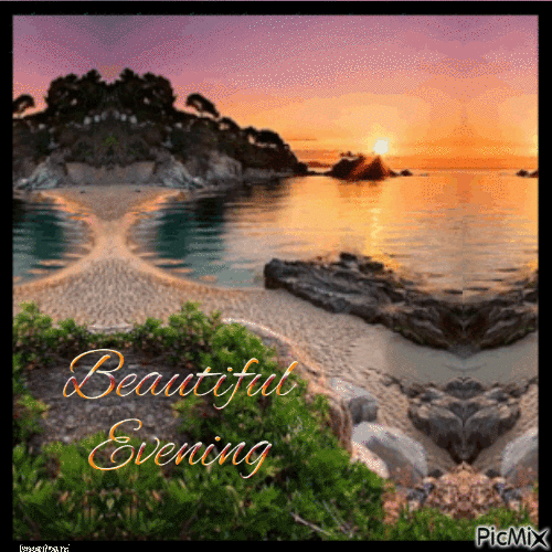 Beautiful Evening - Бесплатный анимированный гифка