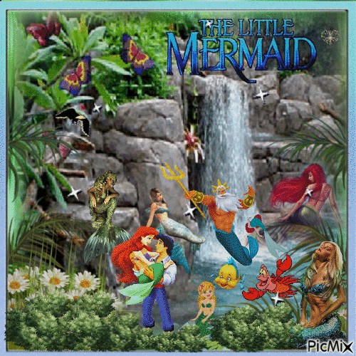 The Little Mermaid - GIF animé gratuit