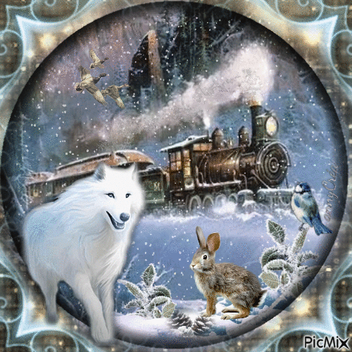 Winter fantasy - Ingyenes animált GIF