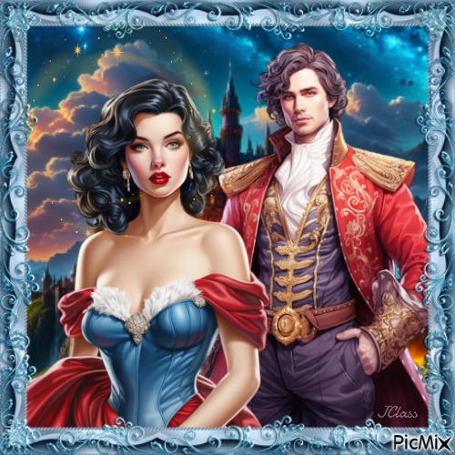 ⊱ꕥ SNOW WHITE AND THE PRINCE ꕥ⊱ - png gratuito