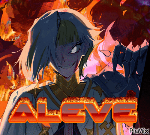 can u make one that says aleve with the sexy cheese girl - GIF animé gratuit