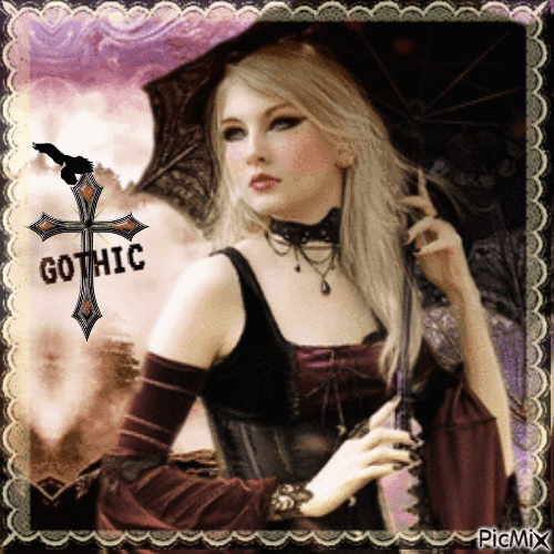 Gothic - GIF animado grátis
