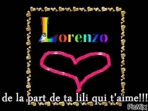 lorenzo<3 - GIF animé gratuit