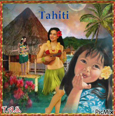 TAHITI - Ingyenes animált GIF