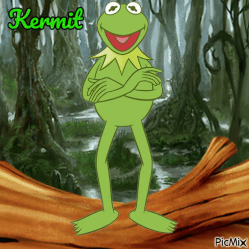 Kermit - GIF animate gratis