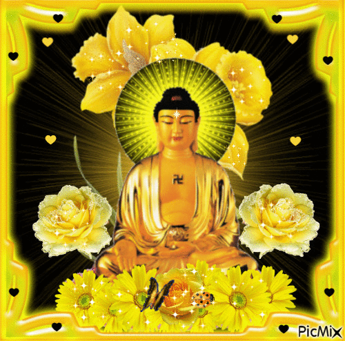 Bouddha - Zdarma animovaný GIF