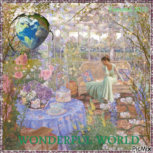 "What a Wonderful World" - CONCOURS - 免费动画 GIF