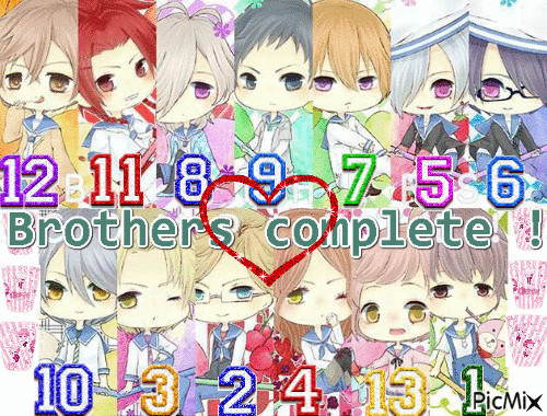 Brothers conflict chibi - Kostenlose animierte GIFs