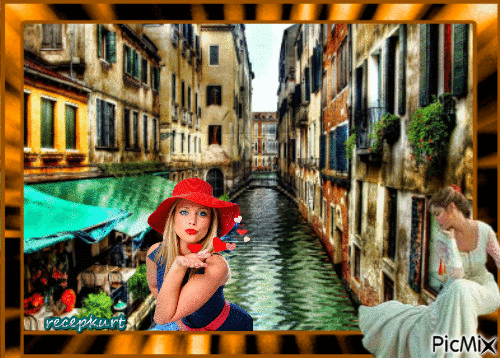 Voyage à Venise - Ingyenes animált GIF
