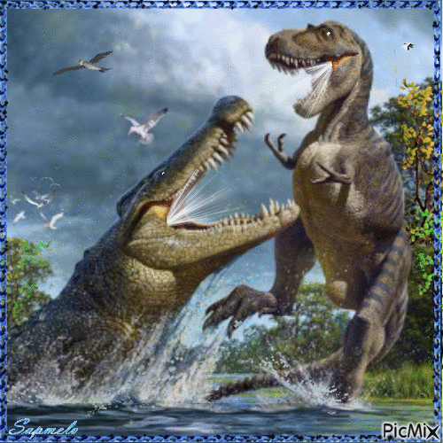 Dinossauro - Zdarma animovaný GIF
