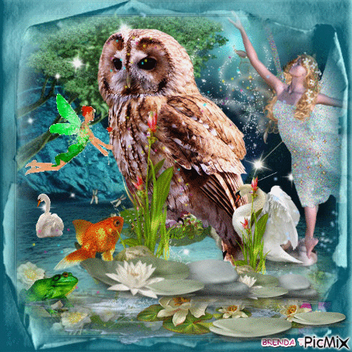 OWL FANTASY 32 - 無料のアニメーション GIF