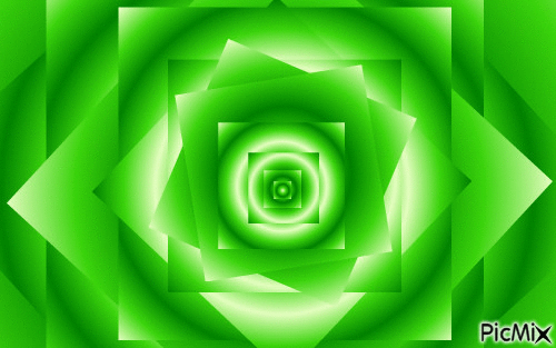 Green psych - GIF animado grátis