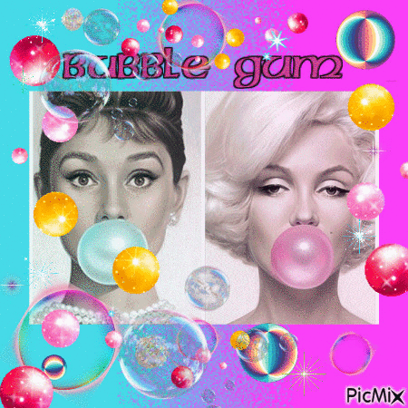 Bubble Gum - Bezmaksas animēts GIF
