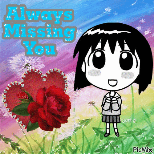 Kaorin miss you - Nemokamas animacinis gif
