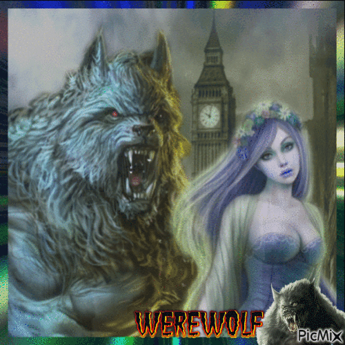 Werewolf - GIF animado gratis