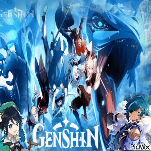 Genshin - бесплатно png