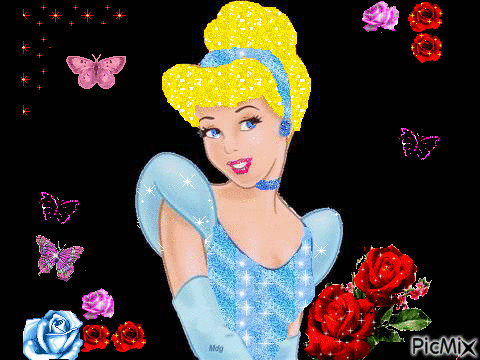 princesse - GIF animado gratis