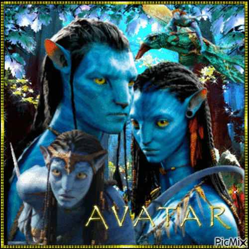 James Cameron's Avatar - Darmowy animowany GIF