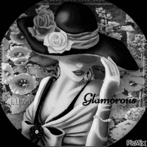 Glamour B&W-RM-05-13-23 - GIF animé gratuit
