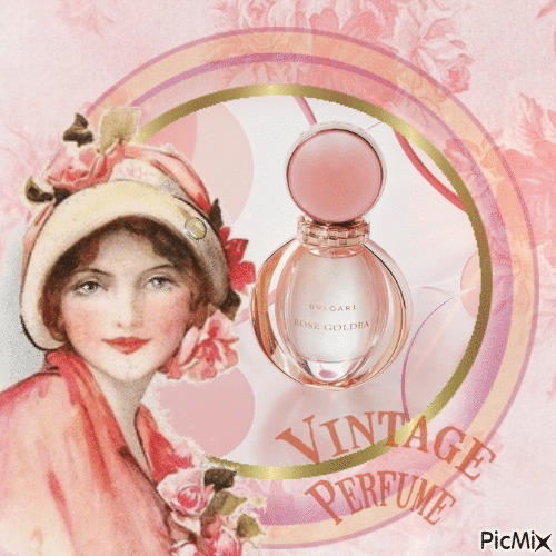Vintage Perfume - GIF animado grátis