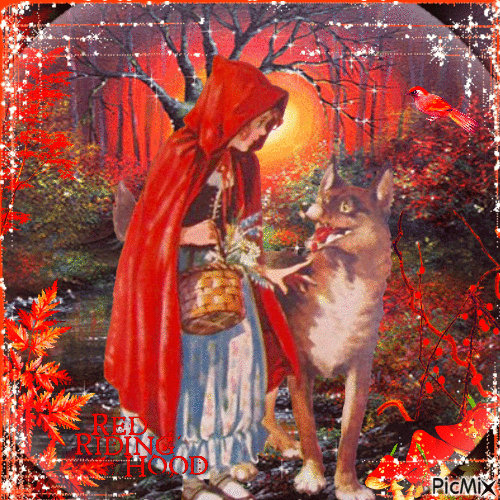 Little Red Riding Hood - Δωρεάν κινούμενο GIF