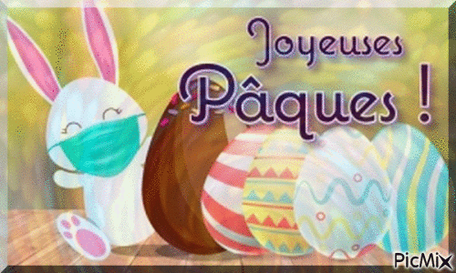 joyeuses Paques - Безплатен анимиран GIF