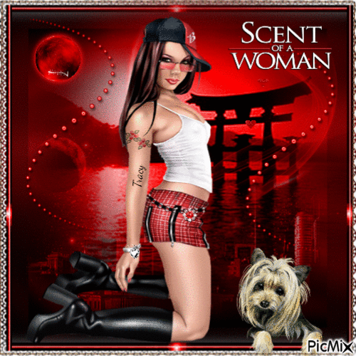 Scent of  a woman - Бесплатни анимирани ГИФ
