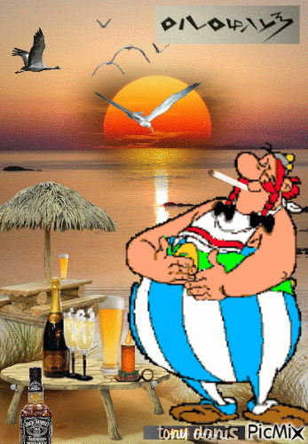 happy summer,ovelix,tonydanis - Bezmaksas animēts GIF
