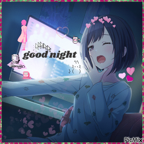 good night ena - Ücretsiz animasyonlu GIF