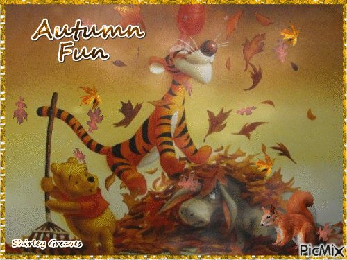 Autumn Fun - Безплатен анимиран GIF