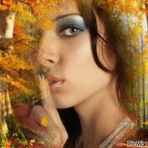 Beauté d'automne - GIF animé gratuit